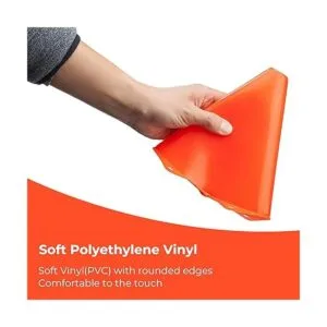 CARTMAN 9 Inch 12 Pack Plastic Training Cones Traffic