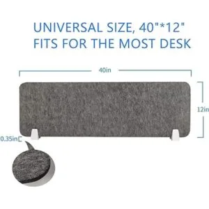 MYOYAY Divisor de privacidad para escritorio 40 x 12_3