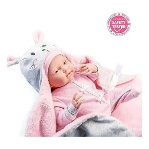 JC Toys La Newborn Nursery Muñeca recién nacida suave_4