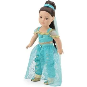 Emily Rose Conjunto de ropa de princesa para muñecas de_4