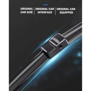 Juego de 2 limpiaparabrisas delanteras de repuesto para BMW._2