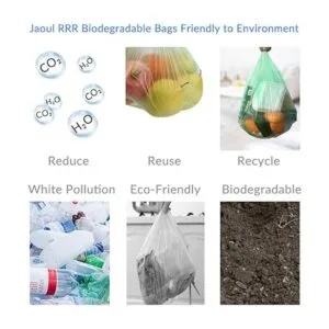 Bolsas de basura pequeñas de 2.6 galones biodegradables