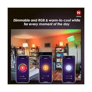Helloify Bombilla LED inteligente A19 WiFi compatible con_5