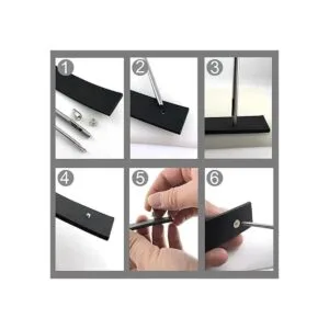 100 juegos de espigas y pernos de metal para de