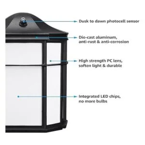 LEONLITE Aplique de pared LED para exteriores del_3