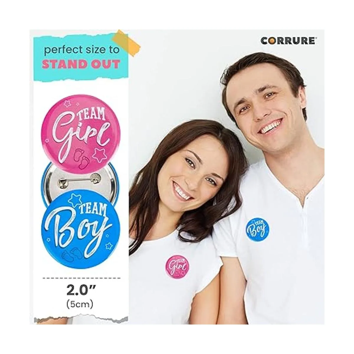Corure 40 pines de botón de revelación de género de 2_4