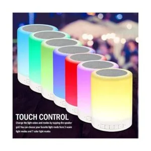 RAGZAN Altavoz Bluetooth inalámbrico con luz nocturna_4