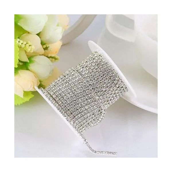 Cadena de cierre de diamantes de imitación de cristal_3