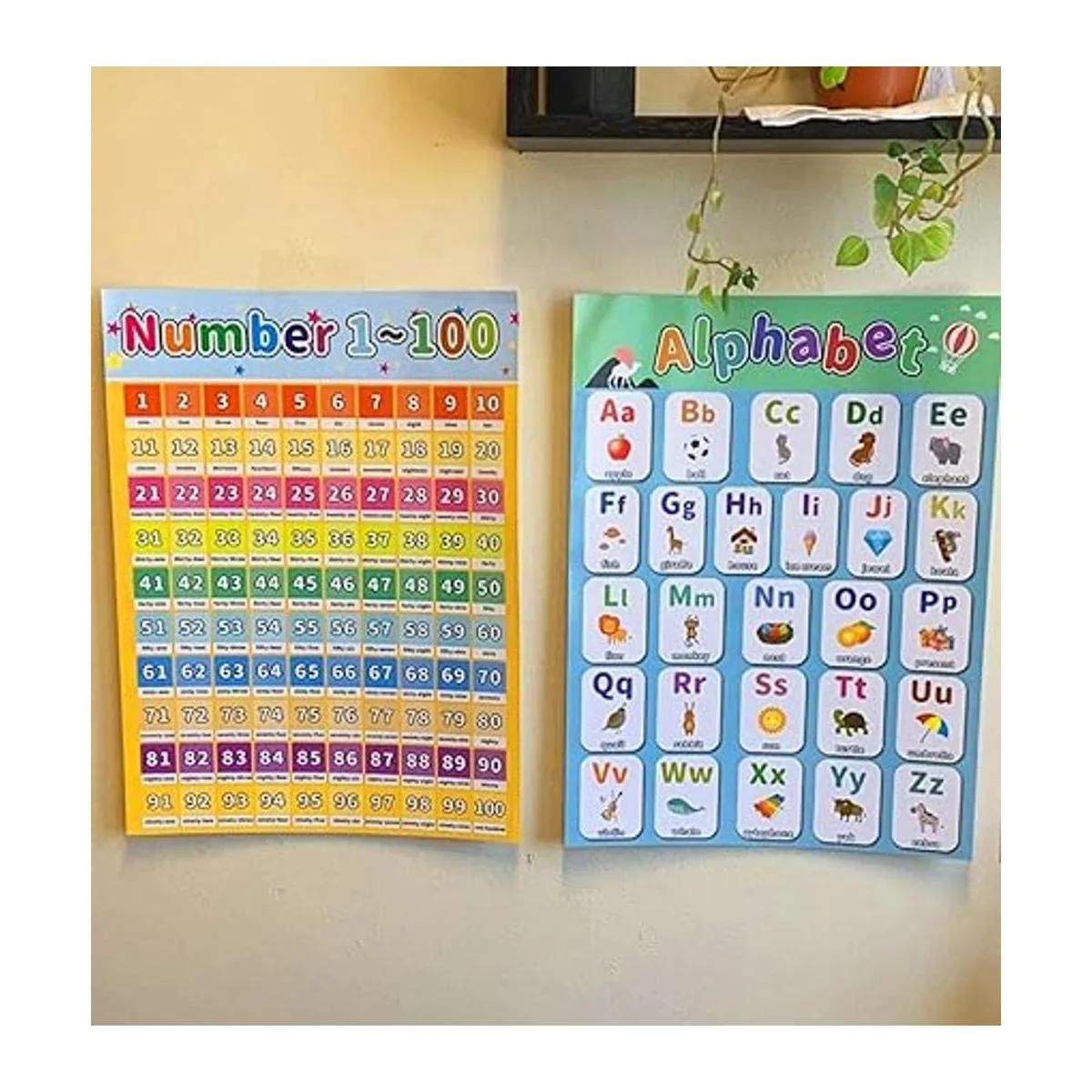 LaVenty 2 carteles educativos preescolares ABC alfabeto_5