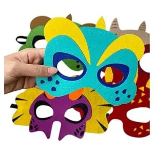Máscaras de dinosaurios para fiestas paquete de 24_4
