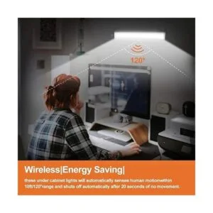 Luz de armario con sensor de movimiento 54 LED para_3