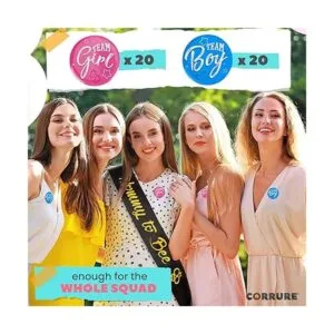 Corure 40 pines de botón de revelación de género de 2_5