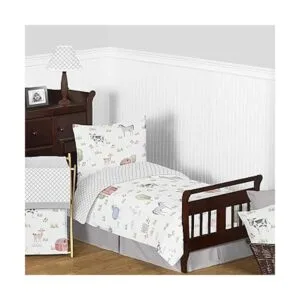 Sweet Jojo Designs Farm Animals Baby Boy Girl Manta de_3