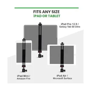 KobraTech TabMount 360 Soporte de trípode para iPad con_2