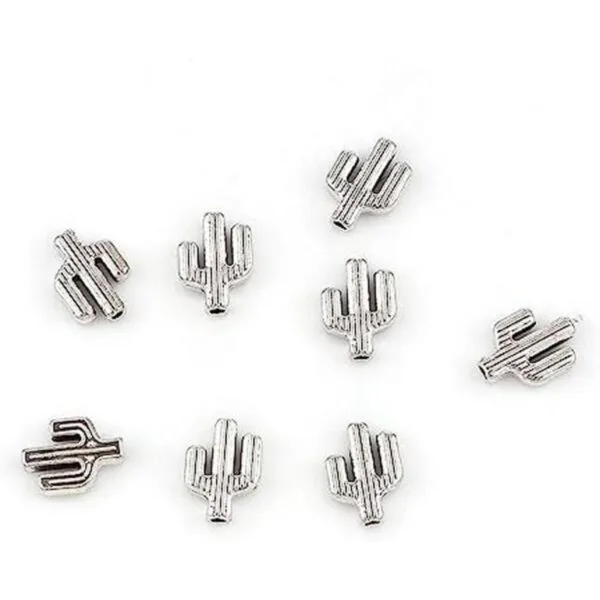Colgantes de cactus con cuentas espaciadoras paquete de_1