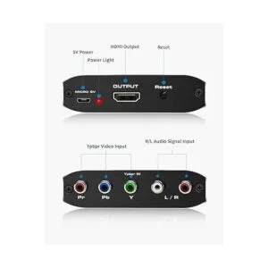 Componente a HDMI convertidor YPbPr a HDMI adaptador_2