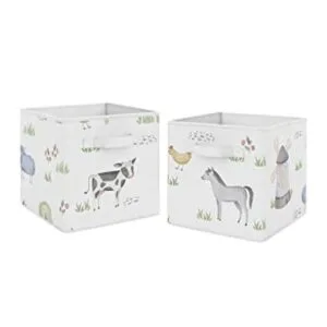 Dulce Jojo Designs Cajas de almacenamiento plegable de_1