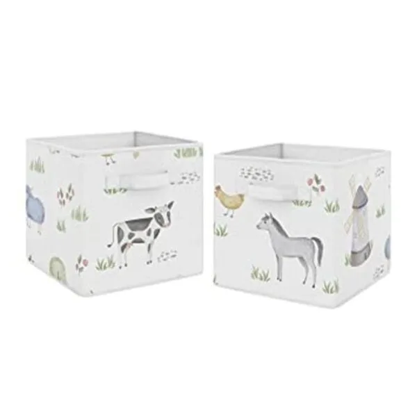 Dulce Jojo Designs Cajas de almacenamiento plegable de_1