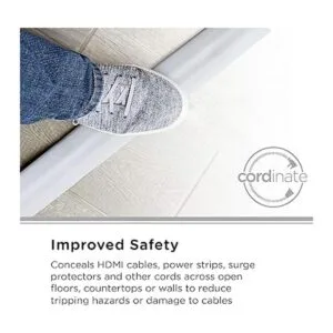 Cordinate Cubierta para cable de suelo 6 pies protector_3