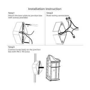 LEONLITE Aplique de pared LED para exteriores del_6