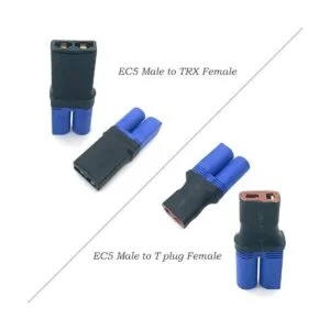 FLY RC EC5 macho a EC3 Deans T XT60 Tracxas enchufe hembra_4