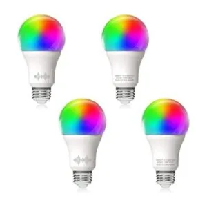 Helloify Bombilla LED inteligente A19 WiFi compatible con_1
