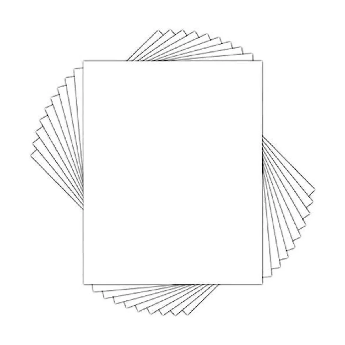 Golden State Art Alfombrillas blancas sin cortar de 16 x