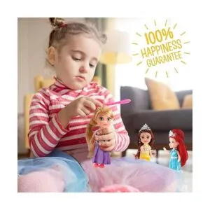 Liberty Imports Juego de 6 muñecas de princesa de bolsillo