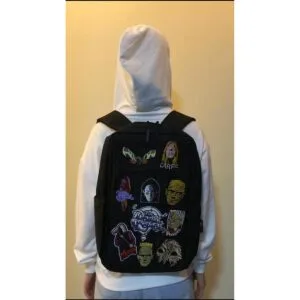 Parche bordado para planchar o coser diseño de monstruo_4