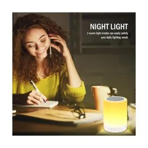 RAGZAN Altavoz Bluetooth inalámbrico con luz nocturna_3