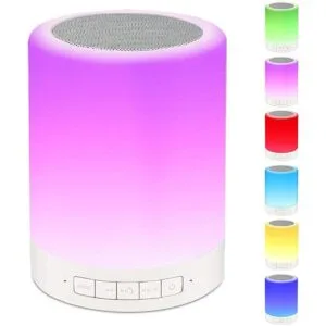 RAGZAN Altavoz Bluetooth inalámbrico con luz nocturna_1