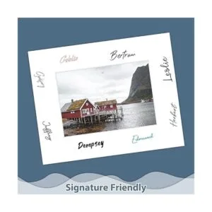 Golden State Art Alfombrillas blancas sin cortar de 16 x