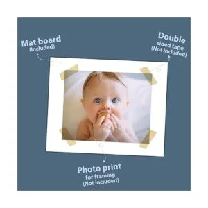 Golden State Art Alfombrillas blancas sin cortar de 16 x