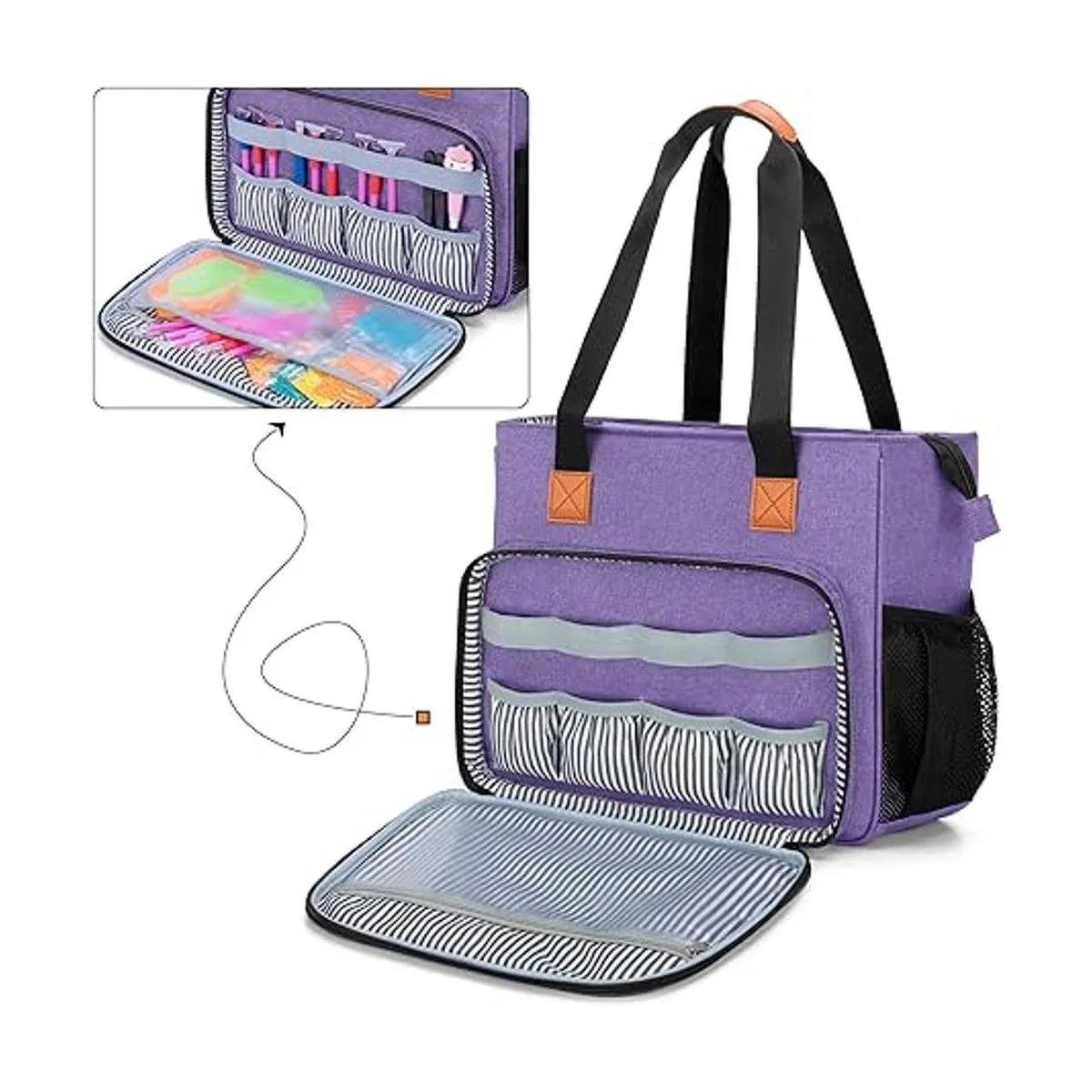 Luxja Funda de transporte para almohadilla de luz A4 y_2