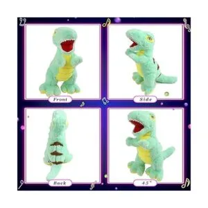 Glow Guards Peluche de dinosaurio iluminado TRex de_6