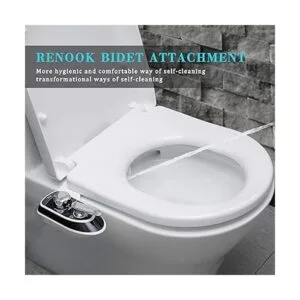 RENOOK Accesorio para bidé de inodoro con doble boquilla_2