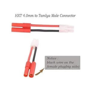 FLY RC 2 pares Tamiya a HXT 0.157 in Banana adaptador_2