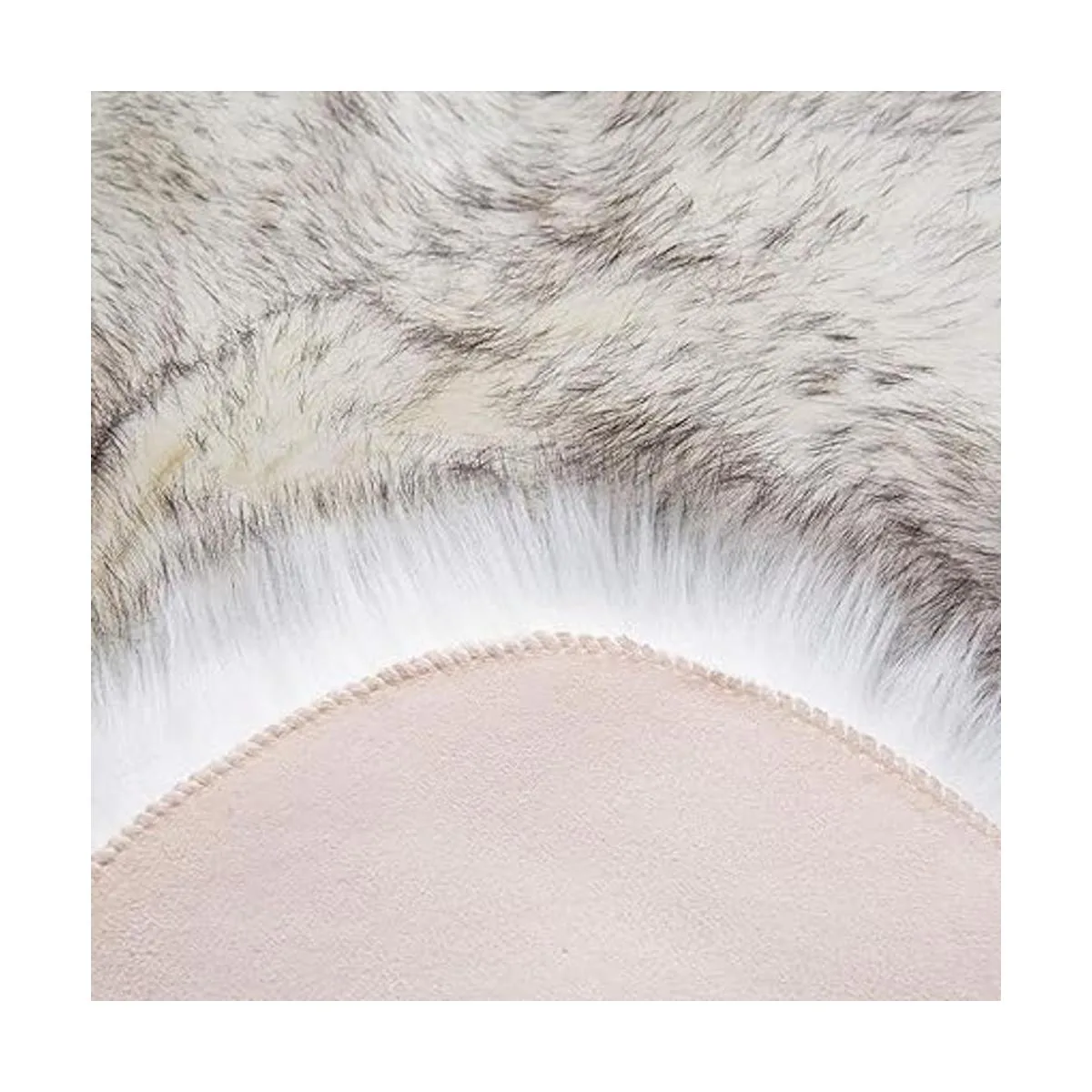 Carvapet Alfombra de piel de oveja sintética para funda_6