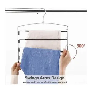 Perchas antideslizantes para pantalones paquete de 3_5