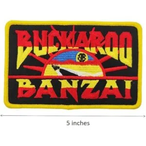 Parche bordado de Buckaroo Banzai para coser o coser_3