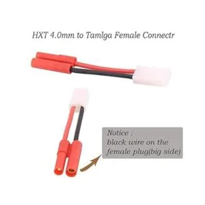 FLY RC 2 pares Tamiya a HXT 0.157 in Banana adaptador_3