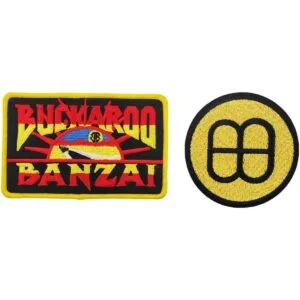 Parche bordado de Buckaroo Banzai para coser o coser_1