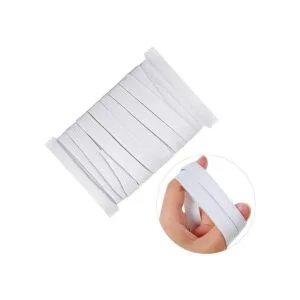 Elástico blanco para coser banda elástica de punto 12_5
