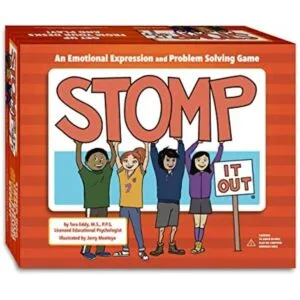 Stomp it Out Juego basado en movimiento para niños. Enseñe_1