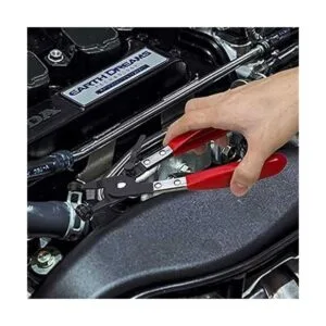 2 alicates de abrazadera de manguera plana y alicates de