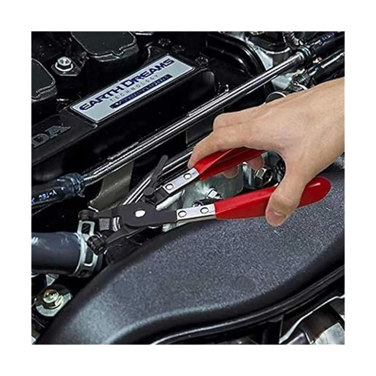 2 alicates de abrazadera de manguera plana y alicates de