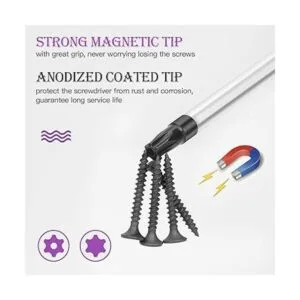 BOENFU Juego de destornilladores Torx con estuche