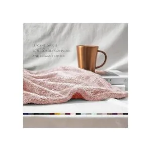 Exclusivo Mezcla Manta de vellón mullido grande para_5