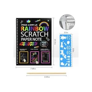 Paquete de 4 cuadernos de dibujo para niños con diseño de_2