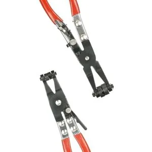 2 alicates de abrazadera de manguera plana y alicates de